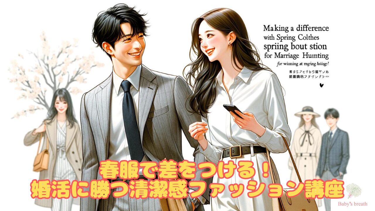 春服で差をつける！婚活に勝つ清潔感ファッション講座